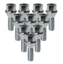 Load image into Gallery viewer, Chrome M12x1.25 Cone Seat Lug Bolt 28mm
