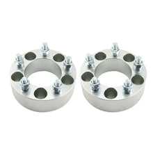 Load image into Gallery viewer, 4 Wheel Spacers 5x4.75 Adapters 2&quot; Thick 12x1.5 Studs For Chevy Camaro Corvette

