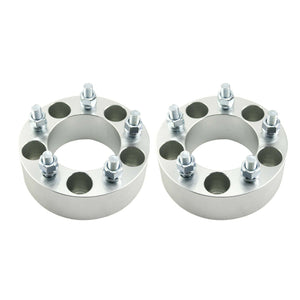 2 Wheel Spacers 5x4.75 Adapters 2" Thick 12x1.5 Studs For Chevy Camaro Corvette