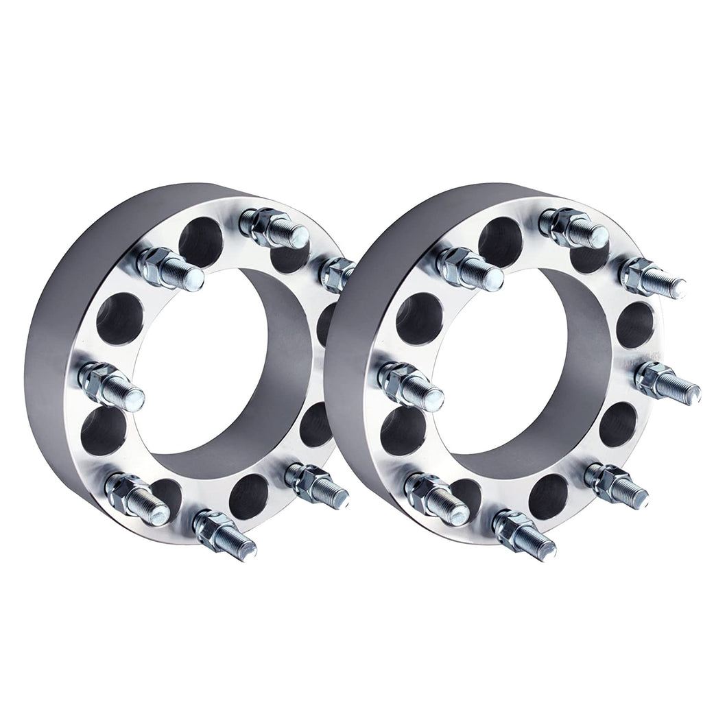 2Pc 8x6.5 Wheel Spacers Adapters 1.5