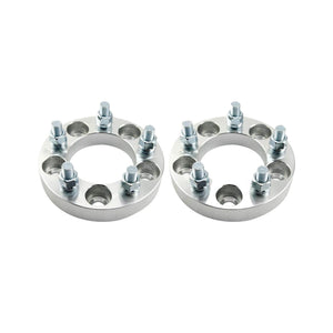 2 Wheel Spacers 5x4.75 Adapters 1" Thick 12x1.5 Studs For Chevy Camaro Corvette