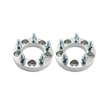 Load image into Gallery viewer, 2 Wheel Spacers Adapters 5x5.5 For Jeep CJ 108mm Center Bore 1/2-20 Studs 1.25&quot;
