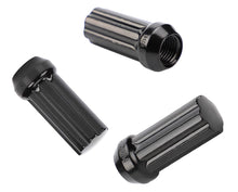 Load image into Gallery viewer, 20Pc Dodge Ram 1500 Black Spline Lug Nuts 9/16 Fits Durango Dakota Raider + Key
