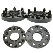 Load image into Gallery viewer, 4Pc 6x5.5 Hub Centric Wheel Spacers 1&quot; For Chevy GMC Silverado 1500 Sierra 6x139.7
