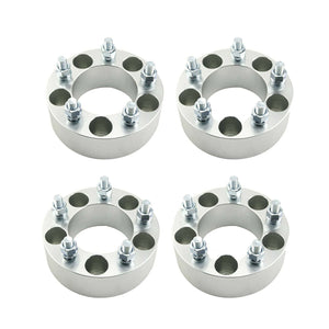 4 Wheel Spacers 5x4.75 Adapters 2" Thick 12x1.5 Studs For Chevy Camaro Corvette