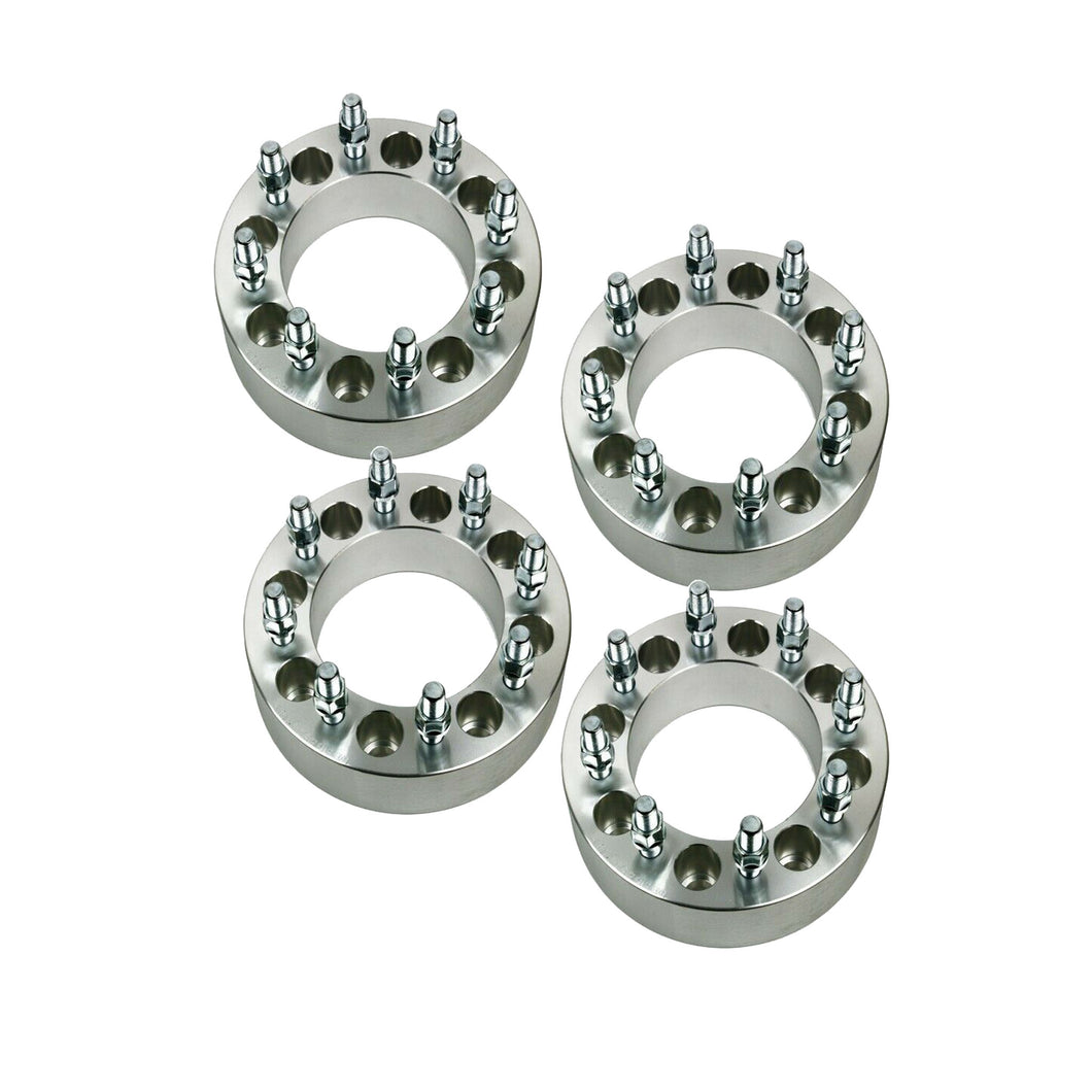 4 Wheel Spacers Adapters 8x170 Fits 2003 & Up Ford F-250 F-350 14x1.5 Studs