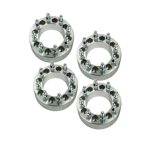 4 Wheel Spacers Adapters 8x6.5 (8x165.1) 2" Thick 14x1.5 For Ram 2500 Heavy Duty