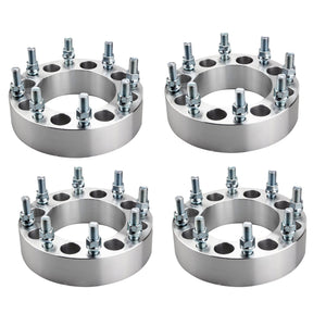 4 Wheel Spacers Adapters 1.5" 8x6.5 For 1987-1998 Ford F-250 F-350 9/16"-18 Studs