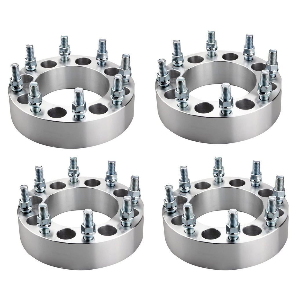 4Pc 8X6.5 (8x165.1) Wheel Adapters Spacers 1.5