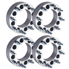 Load image into Gallery viewer, 4Pc 8X6.5 (8x165.1) Wheel Adapters Spacers 1.5&quot; For Chevy C20 C30 K20 K30 9/16&quot;-18
