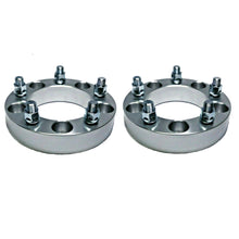 Load image into Gallery viewer, 2 Wheel Spacers Adapters 5x5.5 For Jeep CJ 108mm Center Bore 1/2-20 Studs 1.25&quot;
