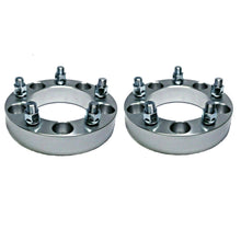 Load image into Gallery viewer, 2Pc 5x108 To 5x114.3 Wheel Adapters For Ford Focus Fusion 1&quot; Thick 12x1.5 Studs
