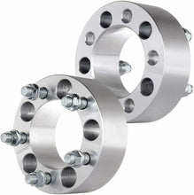 Load image into Gallery viewer, 4 Wheel Spacers Adapters 5x5.5 For Jeep CJ 108mm Center Bore 1/2-20 Studs 1.5&quot;
