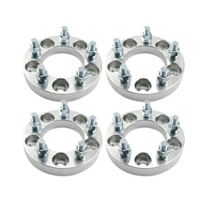 4Pc 5x4.75 Wheel Spacers Adapters 1.25" Thick 12x1.5 Studs For Camaro Corvette 5x120.7