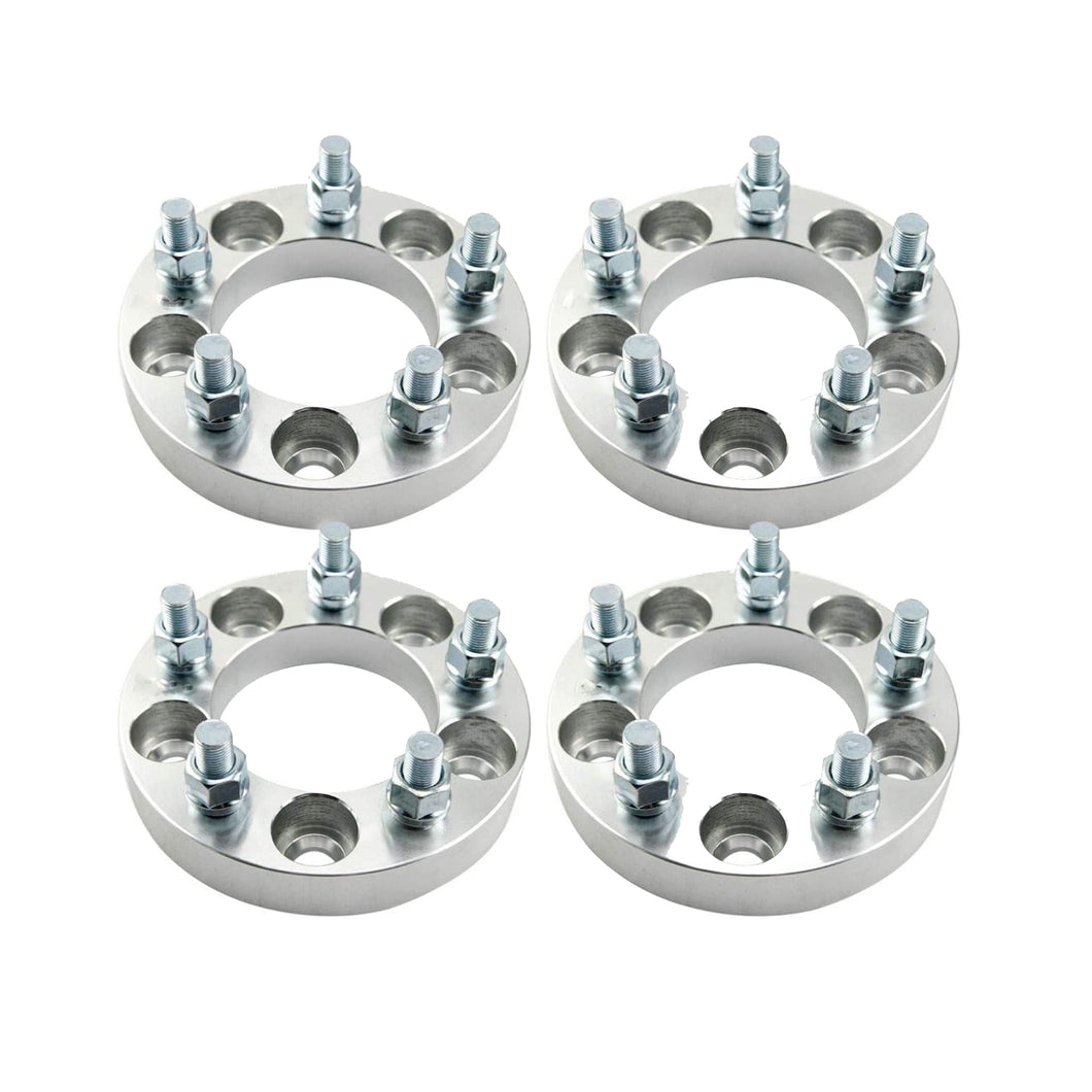 4Pc 5x4.25 (5x108) Wheel Spacers For Ford Focus Fusion 1