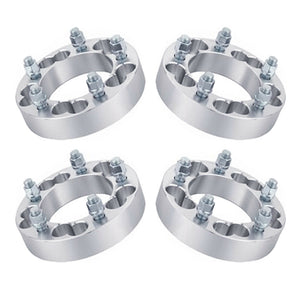 4Pc 5x4.5 or 5x4.75 To 5x4.75 Wheel Spacers Adapters 1.25" Thick 12x1.5 Studs