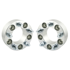 4 Wheel Spacers 5x4.75 Adapters 2" Thick 12x1.5 Studs For Chevy Camaro Corvette