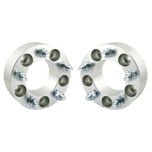 Load image into Gallery viewer, 2 Wheel Spacers 5x4.75 Adapters 2&quot; Thick 12x1.5 Studs For Chevy Camaro Corvette
