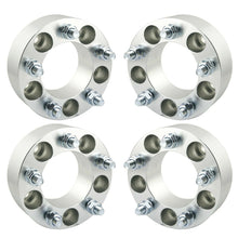Load image into Gallery viewer, 4 Wheel Spacers 5x4.75 Adapters 2&quot; Thick 12x1.5 Studs For Chevy Camaro Corvette
