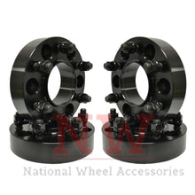 Load image into Gallery viewer, 4Pc 6x5.5 Hub Centric Wheel Spacers 2&quot; For Chevy GMC Silverado 1500 Sierra 6x139.7

