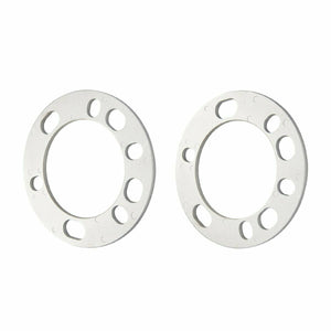 2Pc Wheel Spacers 1/2" Inch (12mm) Universal To Fit 6X5.5, 6X135, 5X5.5, 5X139.7