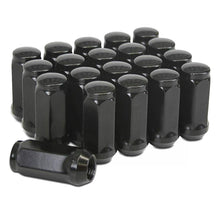 Load image into Gallery viewer, 32 Black Bulge Acorn Lug Nuts 2&quot; XL 1999-2002 Ford F-250 F-350 Excursion 14x2.0
