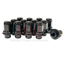 Load image into Gallery viewer, 20 Black Toyota Lexus OEM Factory Mag Lug Nuts 12x1.5 1.87&quot; Tall
